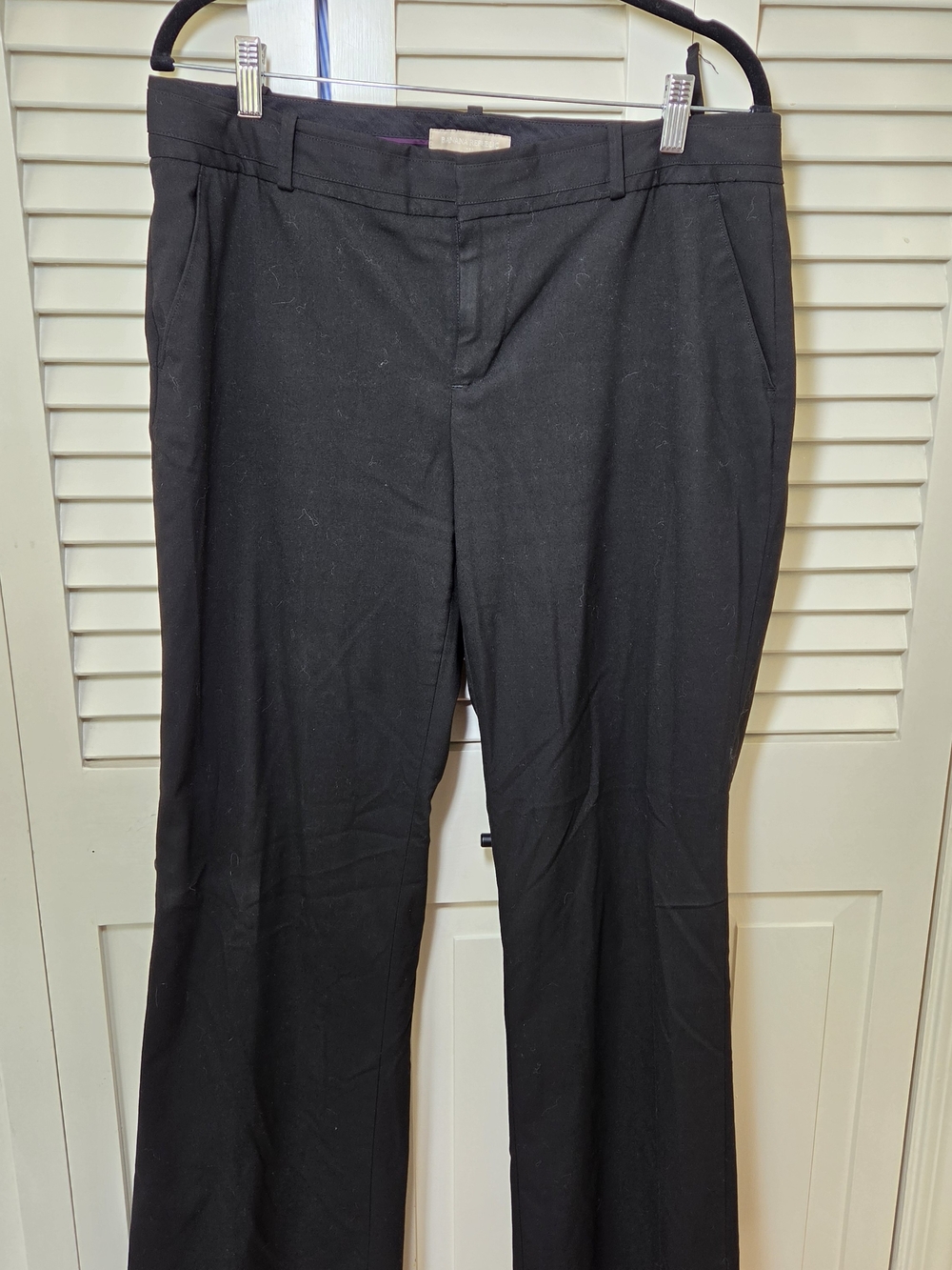 Banana Republic Black Dress Pants - Slim Straight